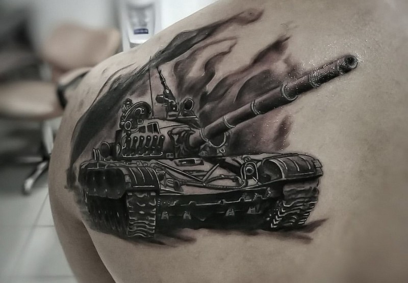 Татуировки мотострелковых войск (76 фото)