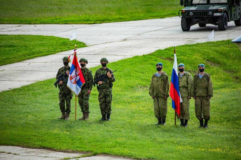 Масштабные учения "Славянский щит-2021" начались в Сербии