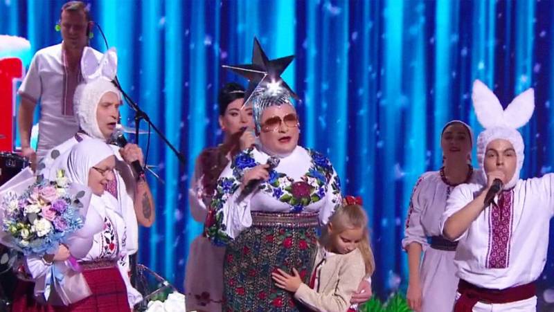 Сердючка спела «батька наш Бандера, Украина маты»
