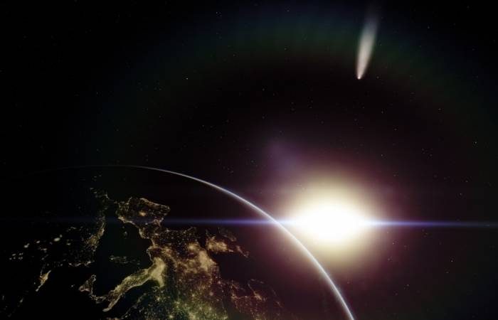 Весной 2024 над Землей пролетит уникальная комета, — ученые