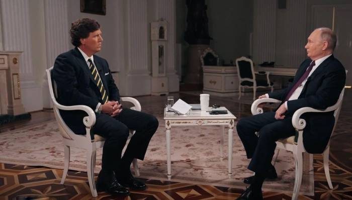 Когда и где можно посмотреть интервью Такера Карлсона, который взял интервью у президента РФ Путина
