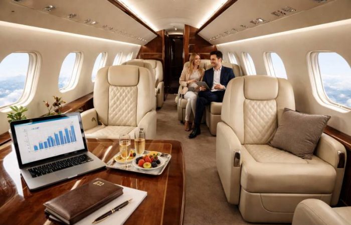 Gulfstream G450: мощь и комфорт в одном воздушном судне
