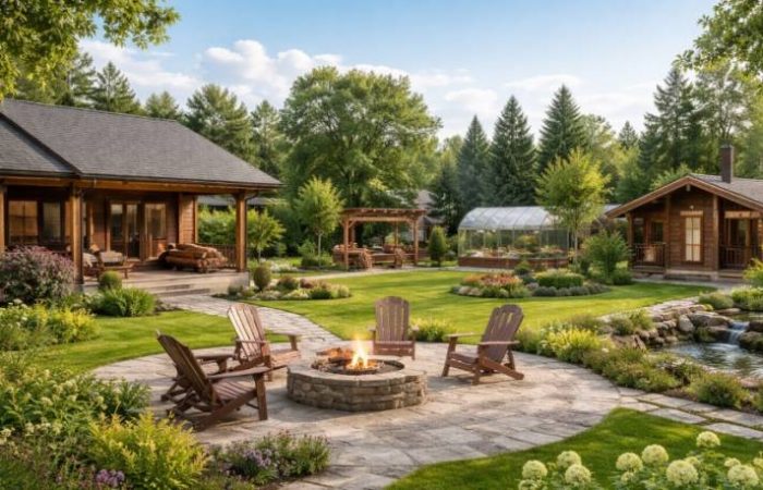 Что можно построить и поставить на участке для загородного дома