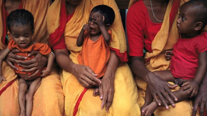 голодные дети