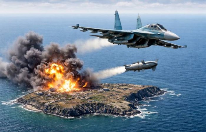 Супербомба над Змеиным. Спецназ ВСУ уничтожен точным ударом