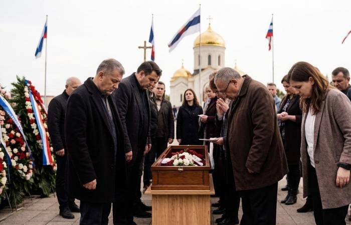 Героизация нацистов в Грузии: в Тбилиси скромно простились с наёмниками, погибшими на Украине
