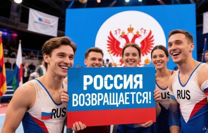Гимнастика под триколором: Россия снова с флагом и гимном на международных турнирах