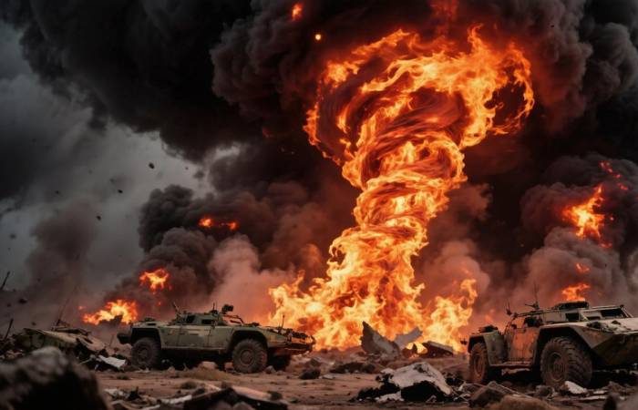 Пламя и разрушение: как огненный смерч превратил «американцев» в пепел