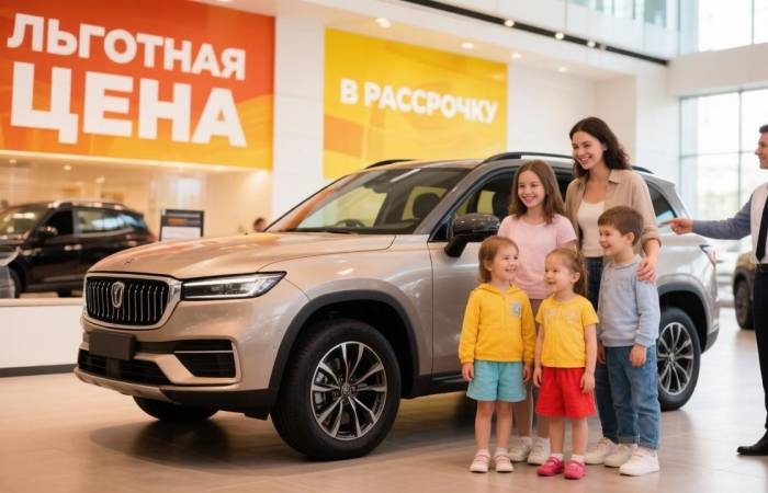 Госдума запускает программу: автомобили по льготной цене для многодетных семей