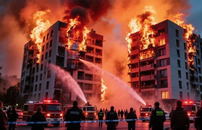 Пламя в сердце Украины: Киев и Одесса горят после ответного удара
