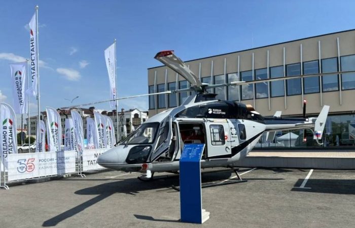 Обновленный Ансат с российским двигателем на саммите АСЕАН в Казани