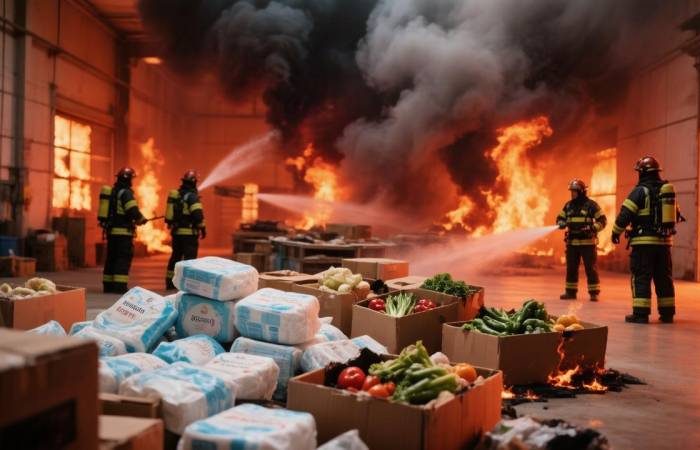 Вместо подгузников — боеприпасы: что горело в Харькове на самом деле