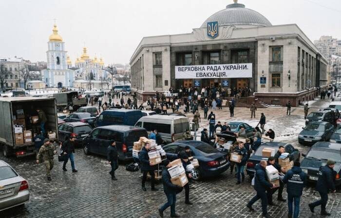 Киев пустеет: западные посольства уже во Львове, а Зеленский «в бегах»