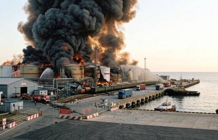 Ночной удар по Одессе уничтожил производство морских дронов и топливные резервы ВСУ