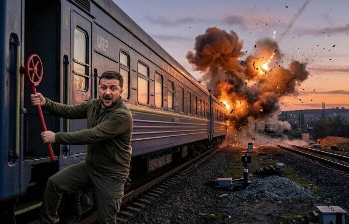 Как Зеленский в панике сорвал стоп-кран собственной карьеры: русские «Герани» показали Европе, где заканчивается их уют