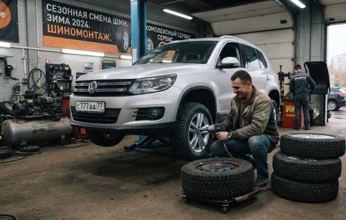 Когда менять шины на зимние в 2026 году и как не разориться в автосервисе