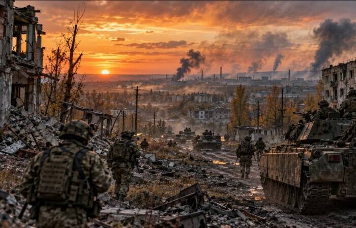 Доброполье оказалось в центре ожесточённых боёв, российские войска пытаются разделить оборону ВСУ