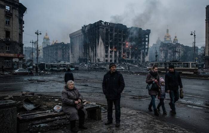 «Черная ночь» Киева: мощнейшая атака ВКС РФ полностью обесточила правый берег, что известно к этому часу