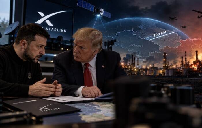 Сто дней без ударов в обмен на Starlink, Зеленский обсуждает с США сделку с неожиданными условиями